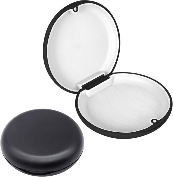 Estuche Para Dentadura, Caja de Retenedor, Caja de Dentaduras Postizas, 2PCS Caja ortodoncia, Contenedor de Retenci贸n por Dentadura, Caja de Dentadura Protector Bucal,Caja Para Aparatos de Ortodoncia