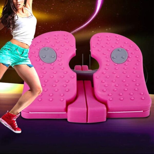 DASNTERED Mini paso a paso, máquina paso a paso para pies, dispositivo de ejercicio debajo del escritorio, ejercitadores de piernas, equipo práctico de fitness para gimnasio en casa (color al azar) - Image 5