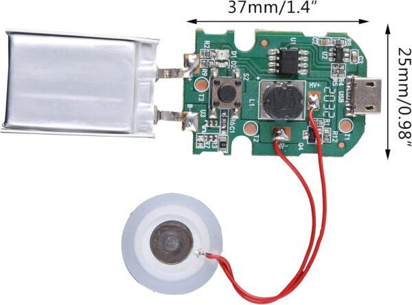 QUSIBA Reemplazo Discos Cerámicos Nebulizadores Fabricante Ultrasónico con PCB para Atomizador Accesorios Humidificador Discos Cerámicos Nebulizadores - Image 6