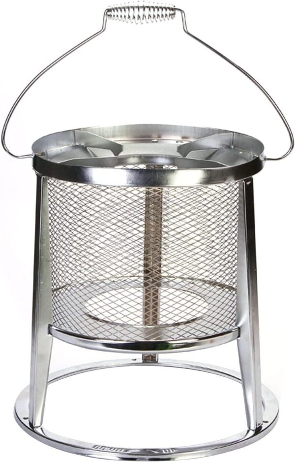 FDSAD Calentadores de queroseno para interiores, calentadores al aire libre para camping, tienda de acero inoxidable portátil, calefacción eficiente, calentador compacto para sala de oficina, 6L - Image 6