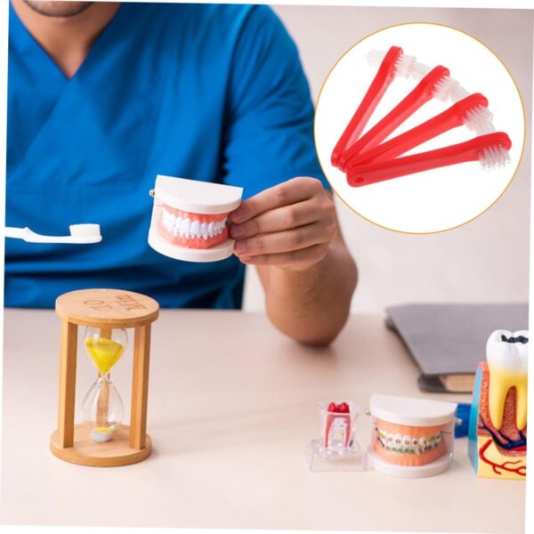 Healeved 3 Juegos 3 Juegos De Cepillos De De Doble Punta Cepillos De Cepillos De Doble Cabeza Suministros Para Dentaduras Postizas Cepillo De De 8 Uds * 3 - Image 8