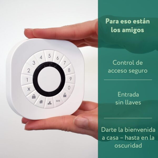 frient Intelligent Keypad | Teclado Inteligente | Control de Acceso Seguro | Entrada sin Llaves | Zigbee | Funciona con Homey - Image 5