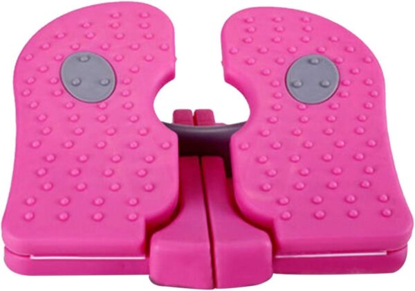 DASNTERED Mini paso a paso, máquina paso a paso para pies, dispositivo de ejercicio debajo del escritorio, ejercitadores de piernas, equipo práctico de fitness para gimnasio en casa (color al azar)