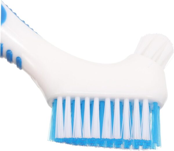 Healeved Limpieza De Dentaduras Postizas 2 Juegos De Cepillos De Cepillos De Cepillo De Limpieza Cepillo De Tirantes Cepillo Limpiador De Dentaduras Cepillo De Cepillo De Herramientas De - Image 6