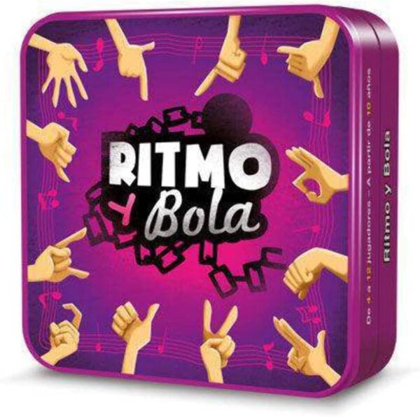 Cocktail Games | Ritmo y Bola | Juego de Fiestas para Adultos y Familias| A Partir de 8 Años | De 4 a 12 Jugadores | 15 Minutos por Partida | Español