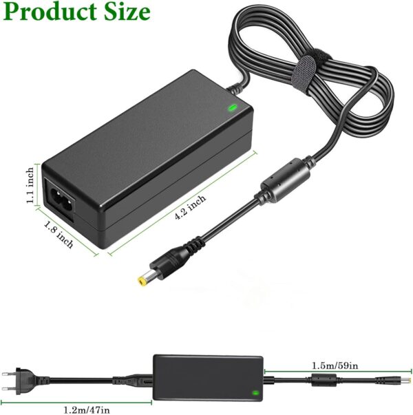 Gonine Cable de alimentación para Peloton Bicicleta Estática,12V 4.17A Adaptador AC para PLTN-RB1VO PLTN-RB1V1 PLTN-RB1VQ Gen 1 2 3 1ª 2ª 3ª Generación Bicicleta Estática - Image 4
