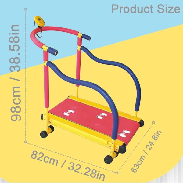DONGSHUAI Equipo De Ejercicio Físico para Niños, Cinta De Correr con Pista Ensanchada, Cinta De Correr para Correr con Pantalla LED, Cinta De Correr para Niños para Ejercicios De Principiantes - Image 2