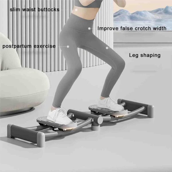 Ejercitador de piernas 2 en 1, Extensor de piernas Plegable con Contador, máquina de Entrenamiento con simulador de esquí en Interiores, Entrenador de músculos del Suelo pélvico, máquina de Cardio - Image 6