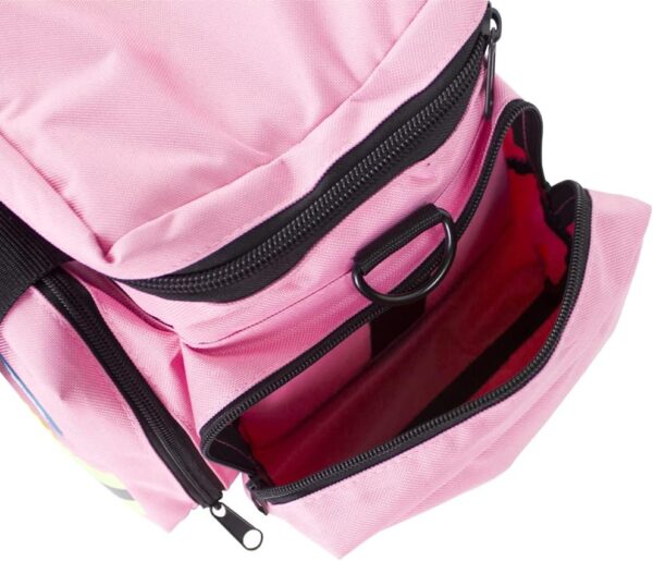Mobiclinic, Bolsa asistencia sanitaria ligera, Bolsa de Rescate Profesional, Capacidad de más de 21 litros, con Asas reforzadas, Bandas reflectantes, Amplia, Resistente, Rosa - Image 5