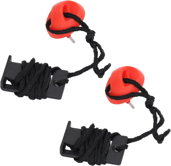 Llave de Seguridad para Cinta de Correr, 2 Piezas Llave de Seguridad Universal Cinta de Correr Interruptor de Seguridad Magnético Bloqueo Interruptor de Parada de Emergencia para Máquina de Correr