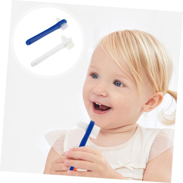 Healeved 9 Piezas cepillo de toothbrush escova dentes accesorio para el cuidado de los cepillo de frenos cepillo de limpieza kit de limpieza de dentaduras postizas duro - Image 6