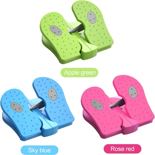 Foot Stepper Machine,Mini Stepper Exercise Steps Foot Stepper Machine Exercise Device Under Desk Household Stepper Equipment Fitness Equipment for Home Office Gym - Image 5