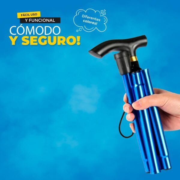 Bastones para Mayores Plegables, Camina con Estilo y Comodidad, Ajustable en Altura, Diseño Elegante para Hombres y Mujeres Mayores - Mejora tu Movilidad Hoy y Disfruta de la Vida al Máximo - Image 7