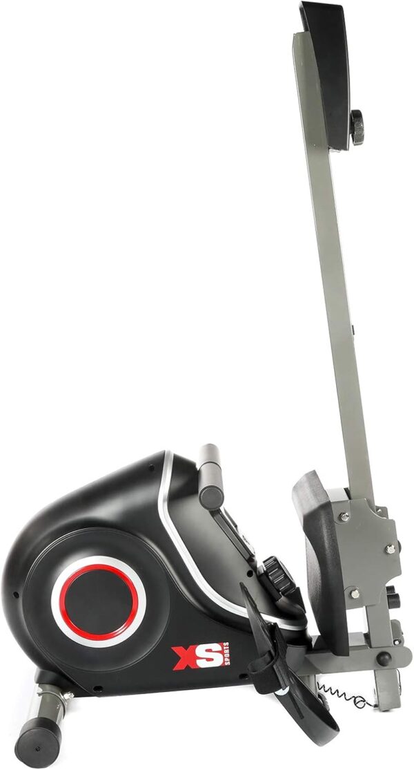 XS Sports R310 máquina de Remo Plegable con Resistencia magnética Ajustable, Negro - Image 3