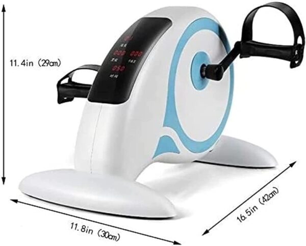 WPJQJWD Ejercitador Pedal Motorizado Piernas Y Brazos, Ejercitador De Pedal Eléctrico para Ancianos Mini Máquina Entrenador De Ciclismo para Equipo Entrenamiento De Piernas Y Brazos - Image 7