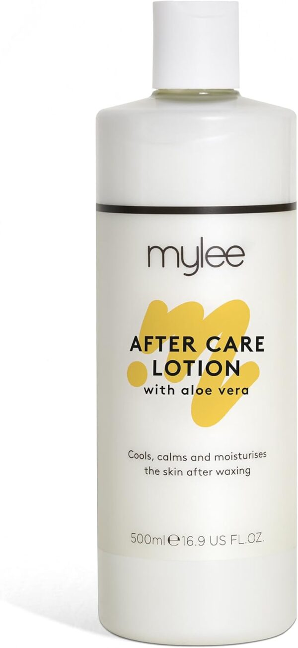 Mylee MYL008 - Crema Hidratante para Piel para Despues del Depilado, Relajante de Aloe Enriquecido, 500ml…