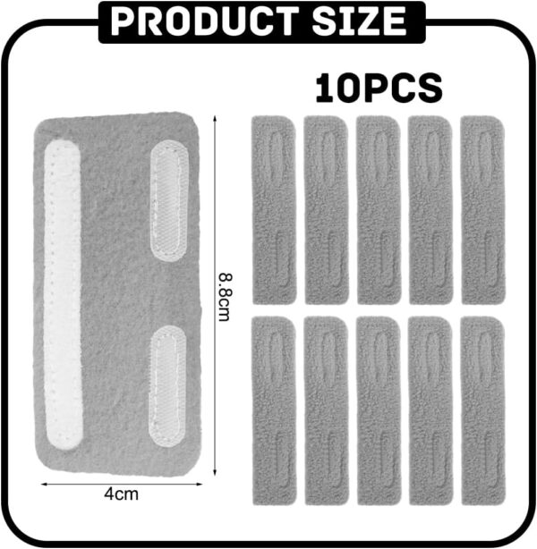 10 almohadillas para orejas de cánula nasal, cubiertas suaves de oxígeno nasal, almohadillas para orejas de cánula, protectores de oídos para usuarios de oxígeno para ayudar a aliviar el dolor de oído - Image 2