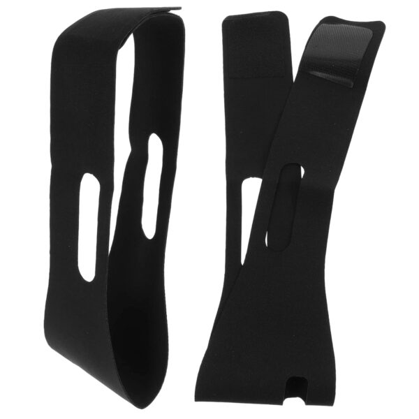 DOITOOL Dispositivo 4 Piezas cinturon ronquido adulto correa para ronquidos eficaz correa de barbilla para hombres cadena correas de barbilla conveniente correa para roncar importante - Image 4