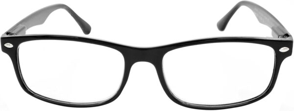 TBOC Gafas de Lectura Presbicia Vista Cansada - (Pack 4 Unidades) Graduadas +2.00 Dioptrías Montura de Pasta Azul Marrón Negra Carey Diseño Moda Hombre Mujer Unisex Lentes de Aumento Leer Ver Cerca - Image 5