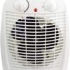 Bestron Calefactor, Termoventilador con 2 niveles de potencia, incl. protección antivuelco y contra sobrecalentamiento, para habitaciones de hasta 20 m², 2000 vatios, color: blanco - Image 3