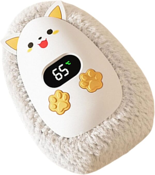 SANRLO Calentador para Manos Portátil Inteligente 3 Velocidades con Pantalla Digital Calentador Bolsillo Recargable para Comodidad En Invierno - Image 6