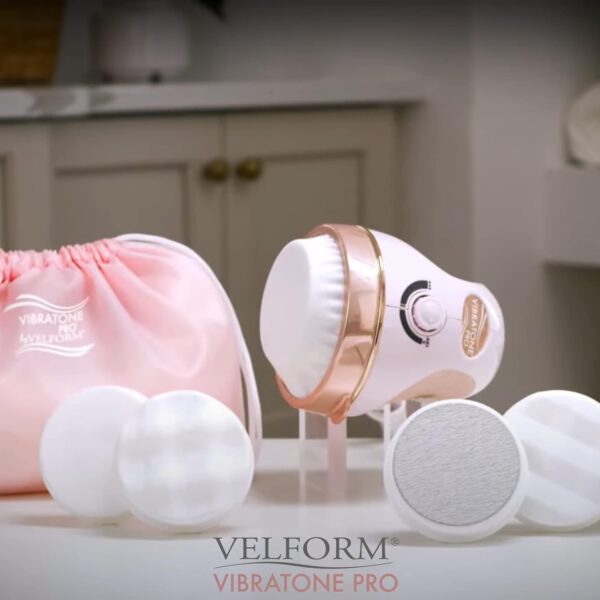VELFORM Masajeador Anticelulítico Eléctrico Vibratone Pro, 3000RPM, Masaje anticelulítico adelgazante, Piel más firme, Tonifica y relaja a la vez, Versatil, Libera tensión, 3 tipos de masajes - Image 7