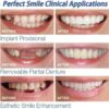 ZLSN 5 Piezas Dientes Dentadura Cosmética de los Dientes Sonrisa Temporal Superior Etiqueta Adhesiva cosmética de la dentadura Dientes Comfort Fit - Image 2