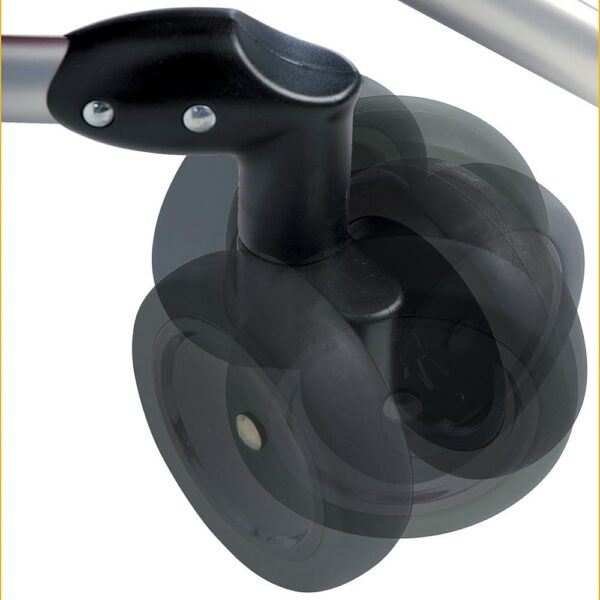 Foppapedretti Go Up Black 211 9702000100-Carrito de la Compra, Color Nogal, Compuesto, 63x41x27 cm - Image 8