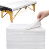 Xiaozhifu 100 PCS Sábanas Desechables de tela no tejida, 80 x 180 cm, Toallas de Masaje Desechables Para Salón de Belleza, Spa, Camas de Hospital
