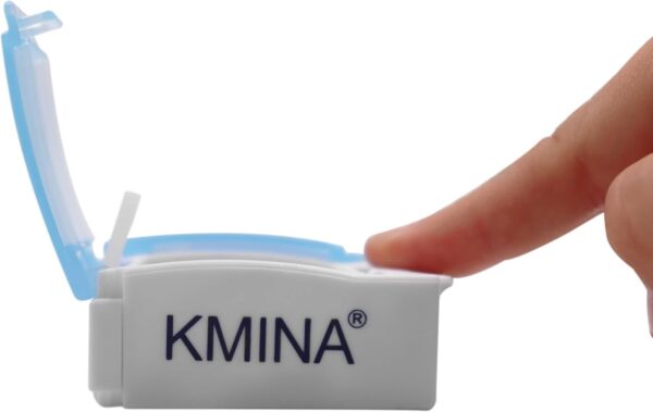 KMINA - Pastillero Semanal 1 Toma Español (Grande), Organizador Pastillas Semanal, Pastillero 1 Toma Diaria Portátil, Clasificador de Medicamentos, Pastillero Diario 1 Toma, Organizador Comprimidos - Image 5