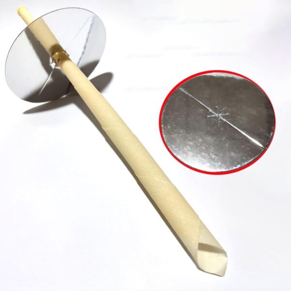 Uhngw Protectores contra goteo para velas en los oídos,Discos protectores para velas en los oídos - Vela para eliminar la cera de los oídos,Plato de vela para el cuidado de los oídos, 16 Uds., velas - Image 7