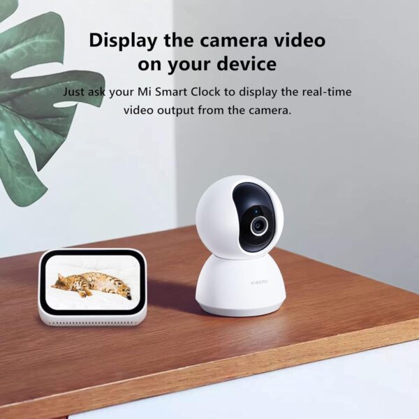 Xiaomi Smart Camera C300 | Cámara de vigilancia Interior con WiFi 360º | Cámara de Seguridad sin Cable con Resolución 2K | Cámara para Interior con Detección del Movimiento y Visión Nocturna - Image 5