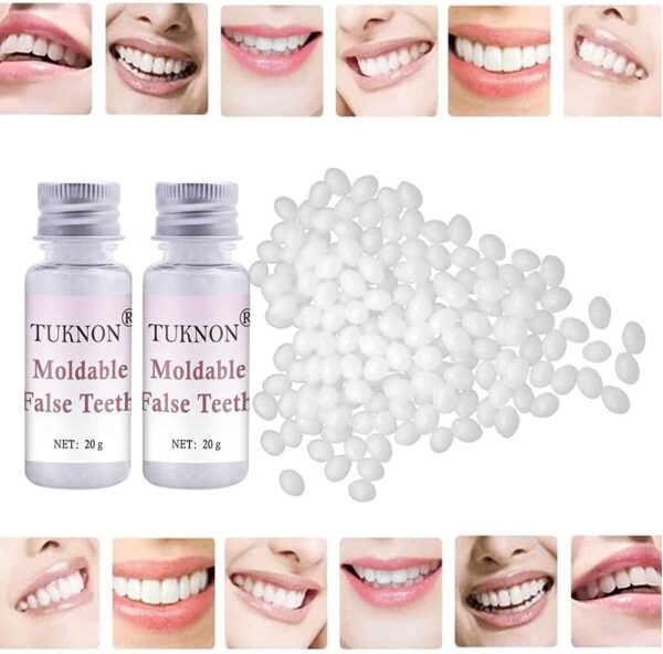 Kit de Reparación Dental, Kit de Reparación de Dientes, Kit de Reparación de Dientes Temporal, Reemplazos de Dientes Temporales, para Fotografía, Maquillaje o Empastes Temporales - Image 3