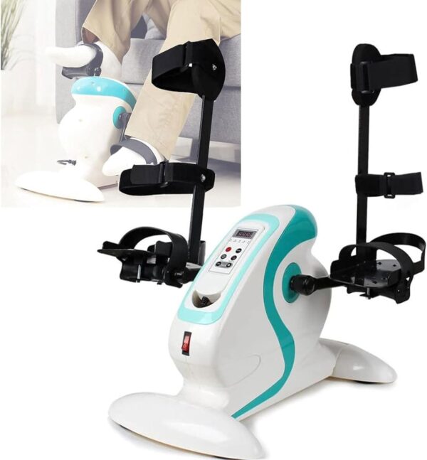 Pedales de Fisioterapia de rehabilitación eléctrica, ejercitadores de piernas, Equipo de rehabilitación de Bicicletas, máquina de Ejercicios para Caminar para discapacitados