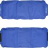kwmobile Compresa de gel frío y caliente - Almohadilla ajustable reutilizable - Cinturón para calentar en microondas y enfriar en congelador - Azul - Image 4
