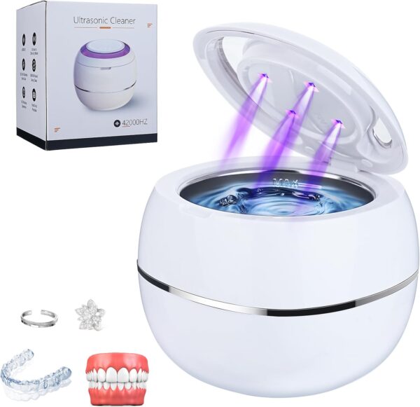 Coikes Limpiador Ultrasonidos Dental Limpieza 42KHz Limpiador Ultrasónico UV para Dentaduras Postizas, Alineador, Retenedor Joyería De La Máquina De Limpieza Para Joyas y Todos los Aparatos Dentales - Image 8