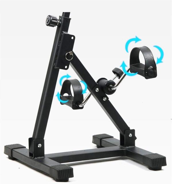 MFLASMF Ejercitador de Pedales portátil - Máquina vendedora de Ejercicios para Brazos y piernas - Equipo de Fitness para Personas Mayores y Ancianos - Bicicleta estática Plegable - Vendedo - Image 6