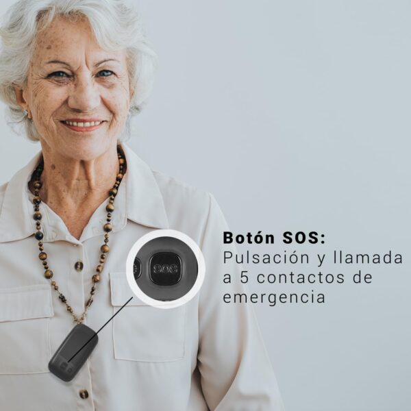 SPC Harmony - Teléfono móvil para Personas Mayores, móviles con Tapa, Teclas Grandes, Volumen Alto 96dB, Compatible con audífonos, contactos con Imagen, botón SOS, Doble Pantalla (2,4”+1,77”) - Negro - Image 5