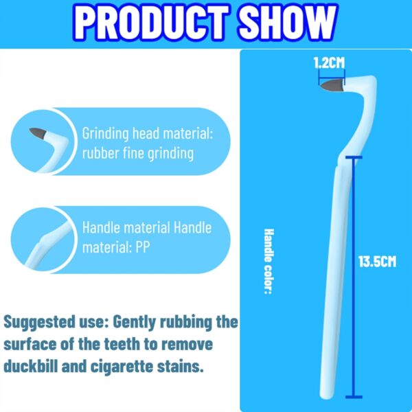 YIUWOD 8 Piezas，Limpiador Sarro Dental - Quita Sarro Dental - Quitar Sarro Dientes - Adecuado Para La Limpieza Dental Profesional, Puede Eliminar Manchas de Té, Manchas de Café Y Manchas de Jugo