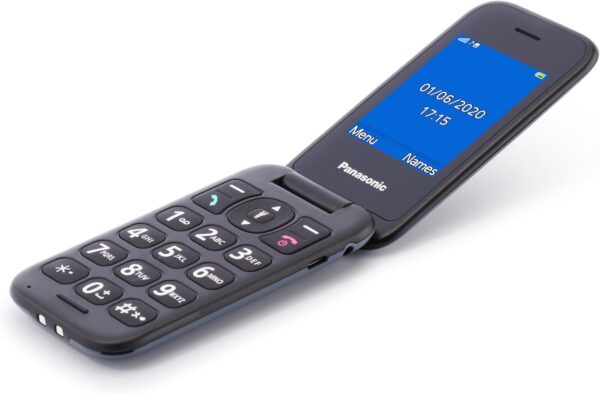Panasonic KX-TU400EXR - Teléfono Móvil Para Personas Mayores (Botón SOS, Pantalla color TFT 2.4", 450HRS en Reposo, 4HRS de Conversación, Linterna, Cámara, Bluetooth), color Burdeos - Image 13