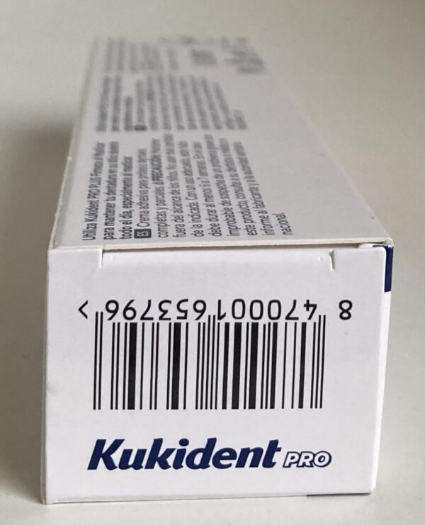Crema Adhesiva Doble Acción de Kukident compatible |Para Dentaduras Postizas| 60gr,-Pack 2Un. - Image 4