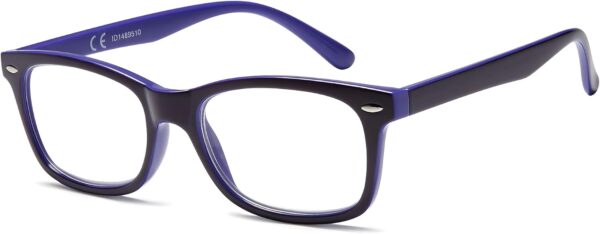 NEW VISION Gafas Presbicia Hombre, Gafas Lectura Iman, Estilo CláSico, Marcos Ligeros, ProteccióN UV400 Gafas De Lectura, Gafas Para Ordenador Hombre Mujer NV056(+1.50,Violeta)