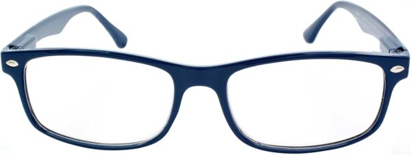 TBOC Gafas de Lectura Presbicia Vista Cansada - (Pack 4 Unidades) Graduadas +2.00 Dioptrías Montura de Pasta Azul Marrón Negra Carey Diseño Moda Hombre Mujer Unisex Lentes de Aumento Leer Ver Cerca - Image 2
