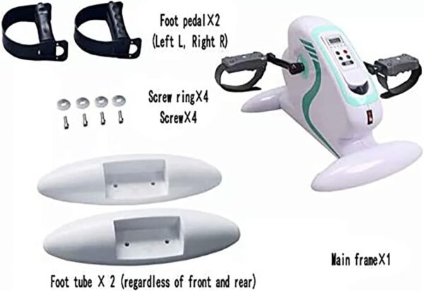 Ejercitador De Pedal Eléctrico, Ejercitador De Pedal Eléctrico Para Ancianos Mini Bicicleta Ejercicio Ejercitador Pedal Eléctrico Ejercitador De Pedal Eléctrico Para Personas Mayores, Discapacitados - Image 3