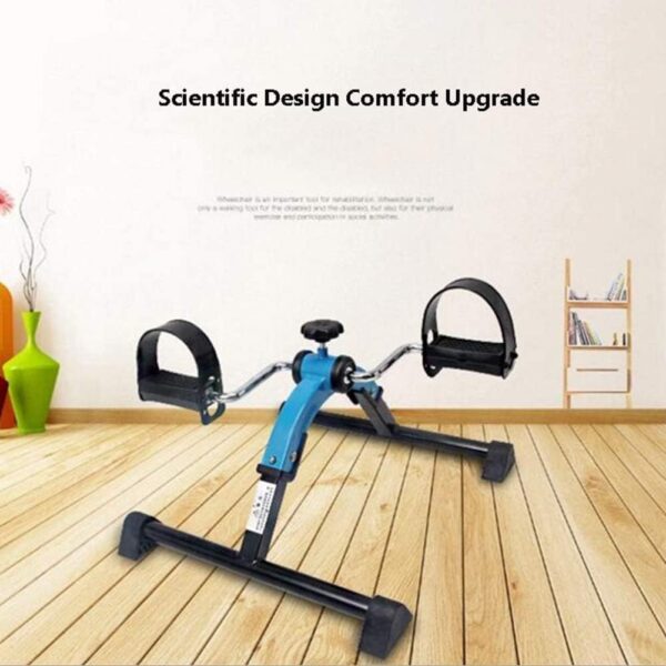 NMDCDH Entrenador de Pedales Plegable Bicicleta de Ejercicio Equipo de Fitness, Dispositivo de Entrenamiento de Entrenador de Brazos y piernas, Mini Bicicleta ejercitador Bicicleta Pedal - Image 4