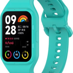 Ywmsfl Correa de reloj de TPU ajustable para relojes inteligentes Band 8, correa...