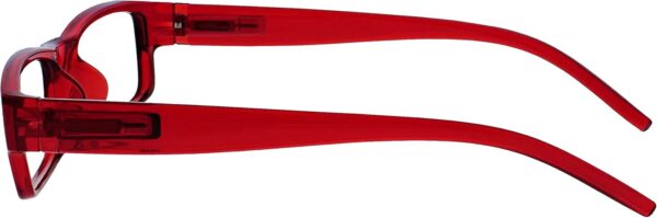 OPULIZE Ace Gafas De Lectura Azul Oscuro Rojo Ligero Lectores Valor Pack 2 Hombres Mujeres Rr32-3Z +2,50 2 Unidades 58 g - Image 7