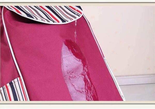 Bolsas de la compra reutilizables, Bolso de reemplazo de la carrito de compras plegable, portátil impermeable 40l Oxford Paño carro de compras Bolsos de la carretilla de respaldo, bolsa de repuesto de - Image 5