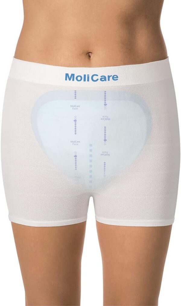 Molicare Moldes de 8 gotas para incontinencia severa: alta seguridad, protección adicional y discreción para mujeres y hombres, 32 unidades - Image 4