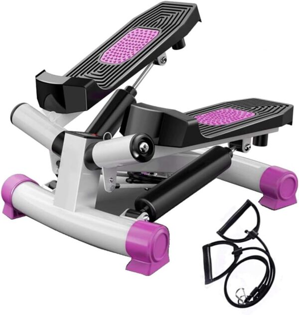 Stepper Free-Installation Silent Hydraulic Step Fitness Máquinas de Ejercicios Equipo Portátil de Escalera Giratoria con Cómodos Pedales